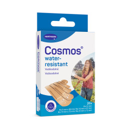 COSMOS Universal voděodolné náplasti 5 velikostí 20 kusů