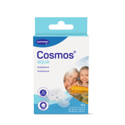 COSMOS Aqua voděodolné náplasti 3 velikosti 10 ks