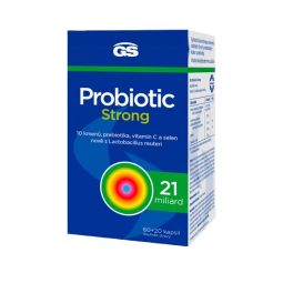 GS Probiotic Strong 60+20 kapslí