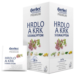 HERBEX Hrdlo a krk s eukalyptem 20x1.5 g