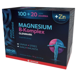 GLENMARK Magnesium B-komplex 100+20 tablet