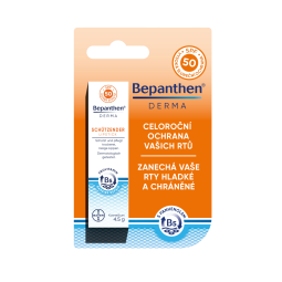 BEPANTHEN Derma balzám na rty SPF 50 4.5 g