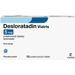 Desloratadin Viatris 5 mg 10 tablet