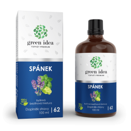 GREEN IDEA Spánek bylinná tinktura 100 ml