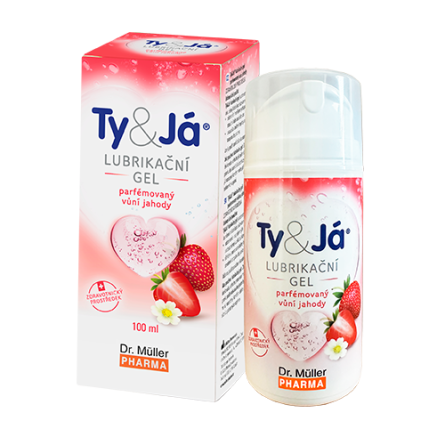 DR. MÜLLER Ty&Já lubrikační gel parfémovaný jahoda 100 ml