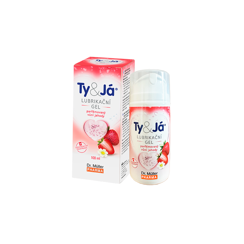 DR. MÜLLER Ty&Já lubrikační gel parfémovaný jahoda 100 ml