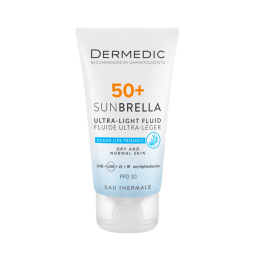 DERMEDIC Sunbrella Ultra lehká emulze na opalování SPF 50+ suchá a normální pleť 40 ml