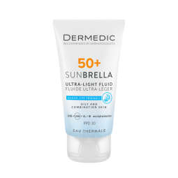 DERMEDIC Sunbrella Ultra lehká emulze na opalování SPF 50+ mastná a smíšená pleť 40 ml
