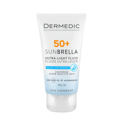 DERMEDIC Sunbrella Ultra lehká emulze na opalování SPF 50+ kuperózní a hyperreaktivní pleť 40 ml