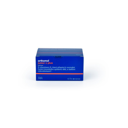 ORTHOMOL Junior C plus lesní plody 90 žvýkacích tablet