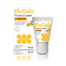 BIOGAIA Protectis Baby probiotické kapky s vitamínem D 10 ml