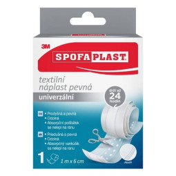 3M SPOFAPLAST 254 Pevná textilní náplast 6 cm x 1 m