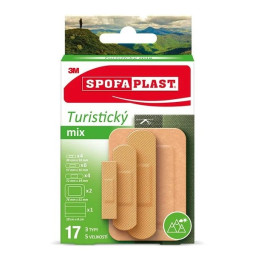 3M SPOFAPLAST 604 Turistický mix náplasti 17 ks