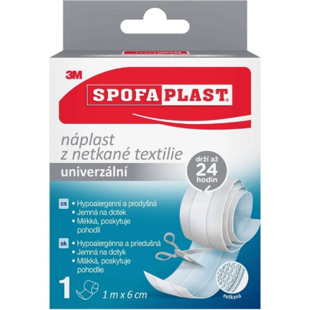 3M SPOFAPLAST 854 Náplast z netkané textilie 6 cm x 1 m