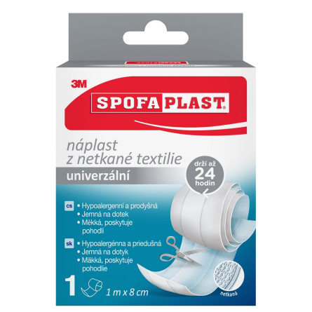 3M SPOFAPLAST 864 Náplast extra jemná 8 cm x 1 m