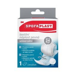 3M SPOFAPLAST 264 Textilní náplast pevná 1 m x 8 cm