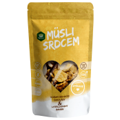 TOPNATUR Müsli srdcem čoko trio a banán 250 g