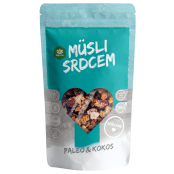 TOPNATUR Müsli srdcem paleo a kokos 350 g