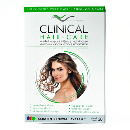 CLINICAL Hair-Care vlasová výživa 30 tobolek