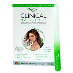 CLINICAL Hair-Care vlasová výživa 60 tobolek + dárek