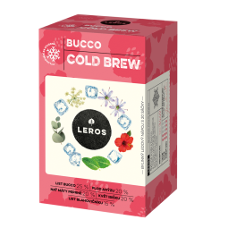 LEROS Cold brew Bucco čaj 20x1,5 g