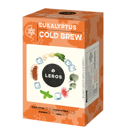 LEROS Cold brew Eukalyptus čaj 20x1,8 g