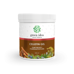 GREEN IDEA Celustin masážní gel 250 ml