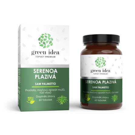 GREEN IDEA Serenoa plazivá 60 tobolek