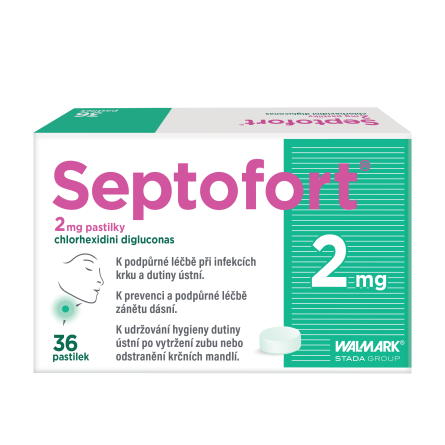 SEPTOFORT 2 mg 36 pastilek