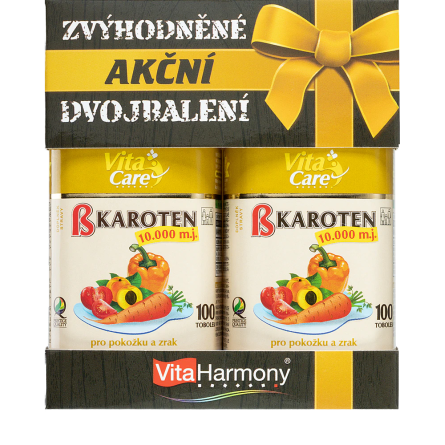 VITAHARMONY Beta karoten 10.000 m.j. 100+100 tobolek