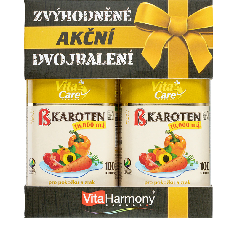 VITAHARMONY Beta karoten 10.000 m.j. 100+100 tobolek