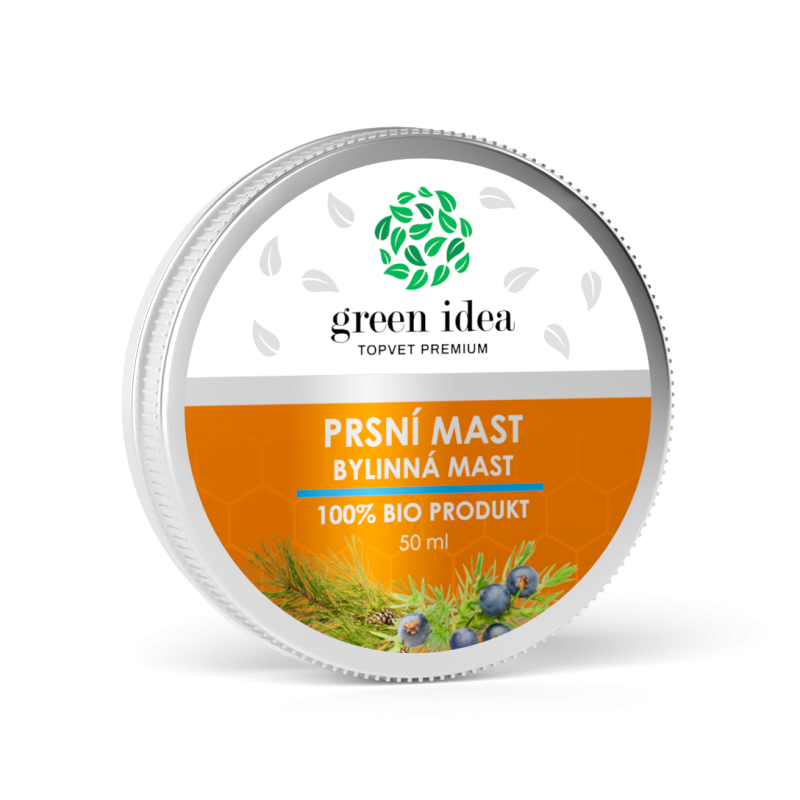 GREEN IDEA Prsní bylinná mast 50 ml