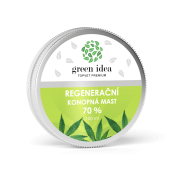 GREEN IDEA Konopná regenerační mast 70% 100 ml