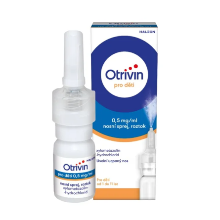OTRIVIN 0,5 mg/ml nosní sprej 10 ml