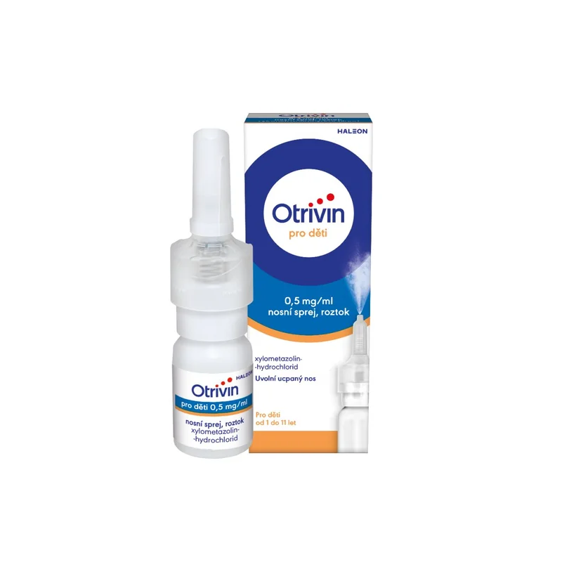 OTRIVIN 0,5 mg/ml nosní sprej 10 ml