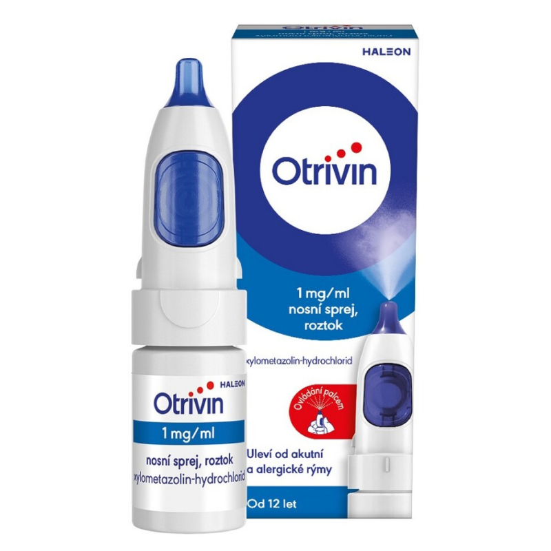 OTRIVIN 1 mg/ml nosní sprej 10 ml