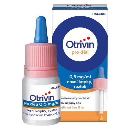 OTRIVIN 0,5 mg/ml nosní kapky 10 ml