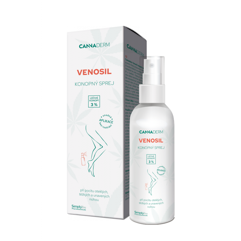 Cannaderm Venosil konopný sprej 150 ml