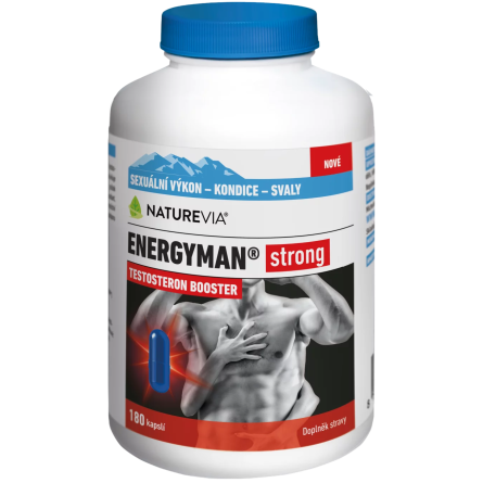 NATUREVIA Energyman strong 180 kapslí
