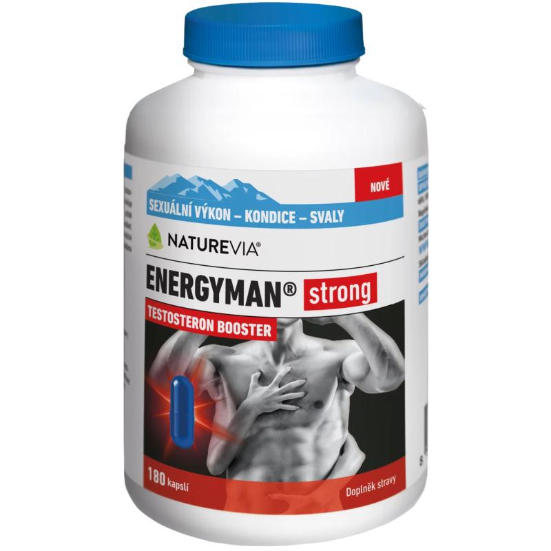 NATUREVIA Energyman strong 180 kapslí