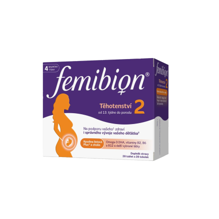 FEMIBION 2 Těhotenství 28 tablet + 28 tobolek