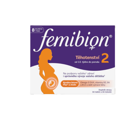 FEMIBION 2 Těhotenství 56 tablet + 56 tobolek