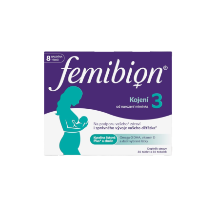 FEMIBION 3 Kojení 56 tablet + 56 tobolek