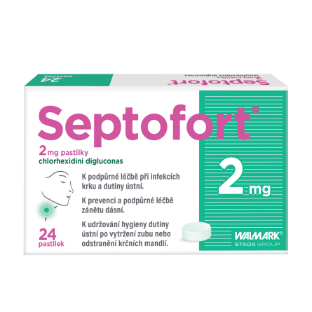 SEPTOFORT 2 mg 24 pastilek