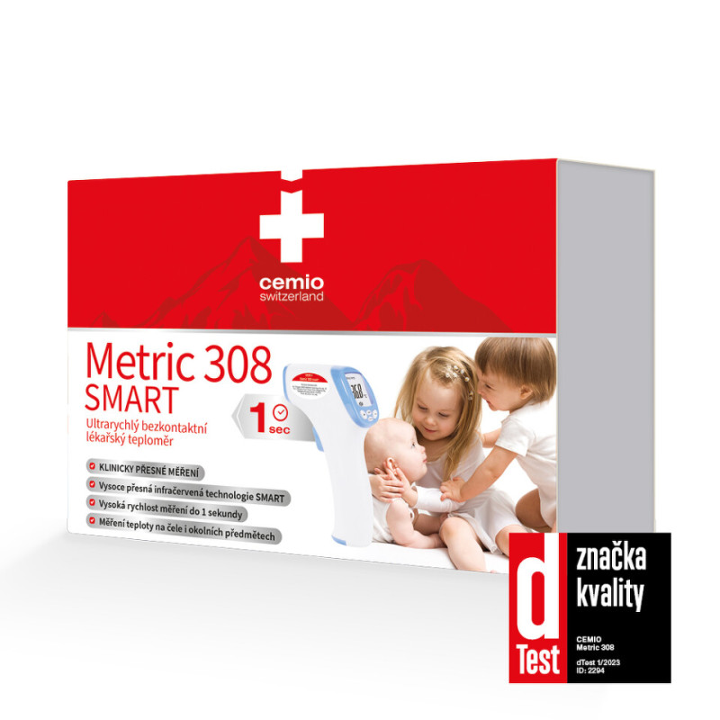 CEMIO Metric 308 bezkontaktní teploměr