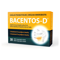 BACENTOS-D orální probiotikum 30 tablet