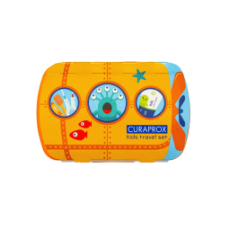 CURAPROX Travel set KIDS oranžový