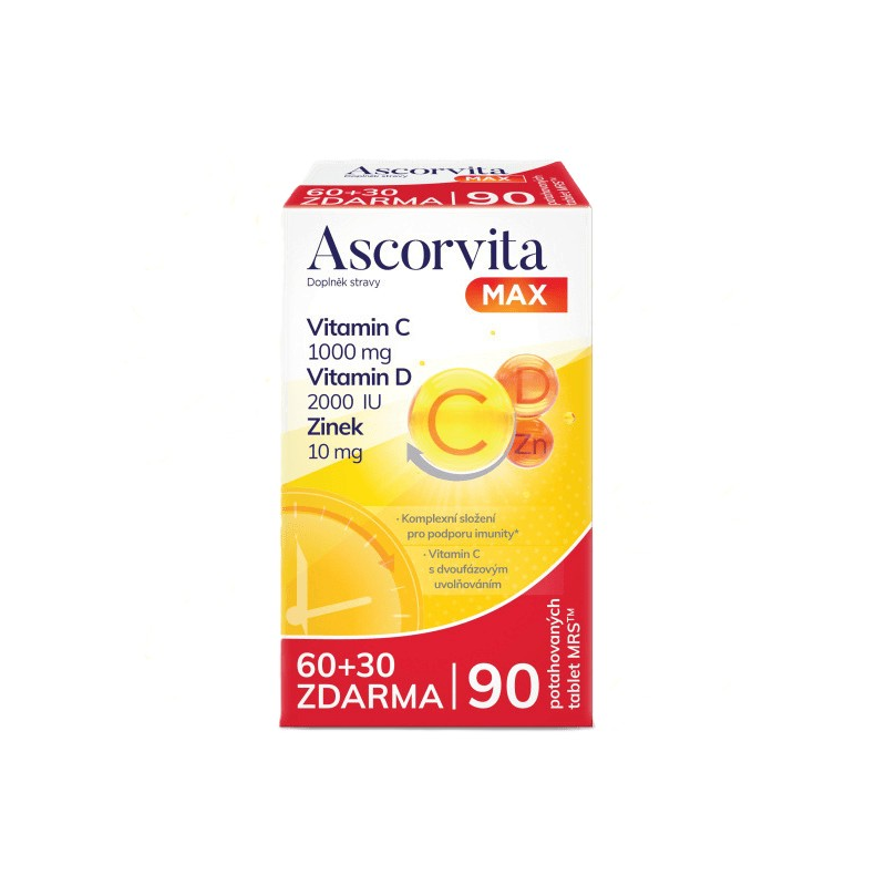 ASCORVITA MAX 60+30 tablet