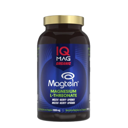 IQ MAG Organic Magtein Magnesium L-threonate 90 tobolek