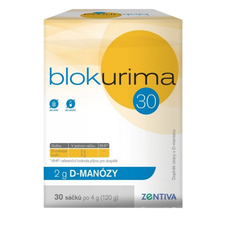 BLOKURIMA 2 g d-manózy sáčky 30 sáčků